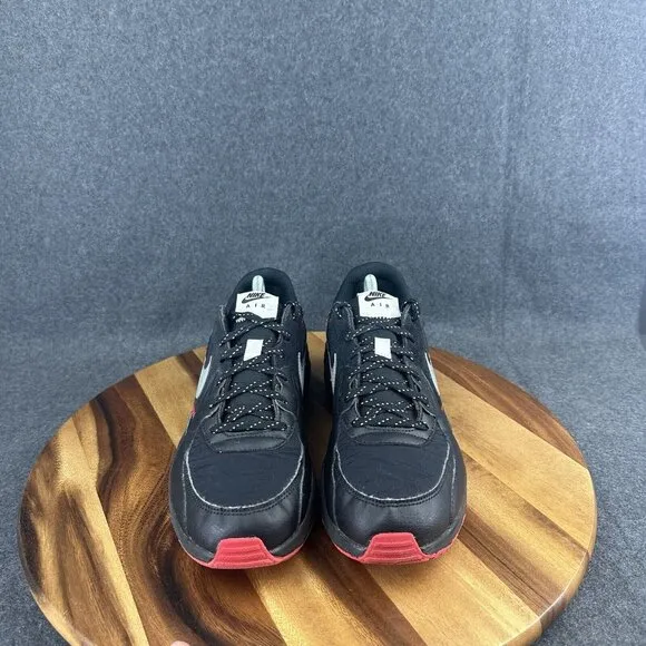 Nike Air Max Excee Black Sport Red Silver White Sneakers DM0832-001 Men's 10