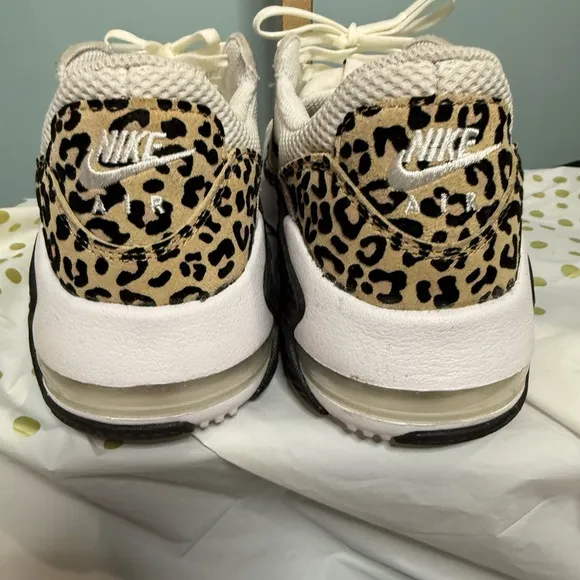 Nike Air Max Excee White and Black with Cheetah print - Air Max Cushioning