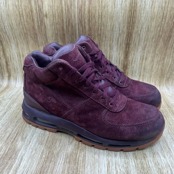 Nike Air Max Goadome 2013 Men's Size 12 Deep Burgundy Gum Sneakers 599474-600