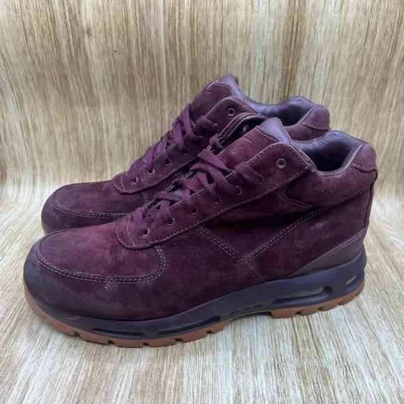 Nike Air Max Goadome 2013 Men's Size 12 Deep Burgundy Gum Sneakers 599474-600
