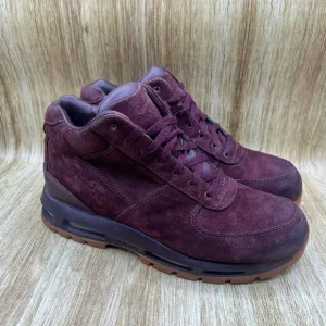 Nike Air Max Goadome 2013 Men's Size 12 Deep Burgundy Gum Sneakers 599474-600