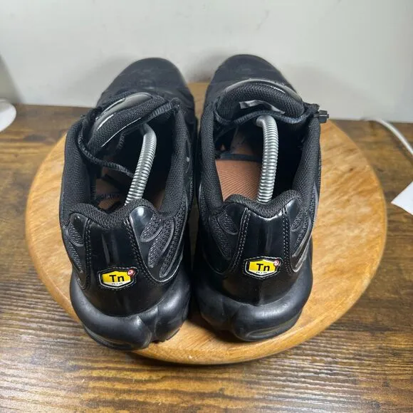 Nike Air Max‎ Plus TN Triple Black Shoes Sneakers Mens Size 13 604133-050