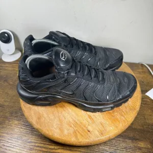 Nike Air Max‎ Plus TN Triple Black Shoes Sneakers Mens Size 13 604133-050