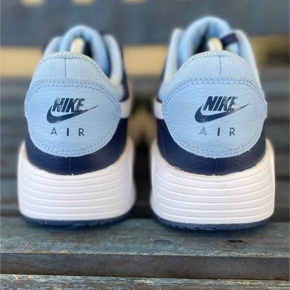 Nike Air Max SC Mens Sneakers Blue/White/Navy Size 11 Lace-Up Low Top CW4555-401
