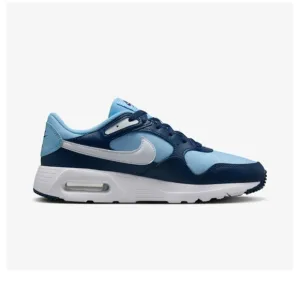 Nike Air Max SC Mens Sneakers Blue/White/Navy Size 11 Lace-Up Low Top CW4555-401