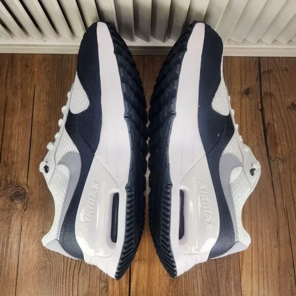 Nike Air Max SYSTM Mens 10.5 White Wolf Grey Obsidian Sneakers Shoes DM9537-102