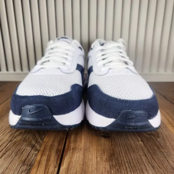 Nike Air Max SYSTM Mens 10.5 White Wolf Grey Obsidian Sneakers Shoes DM9537-102