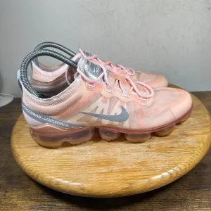 Nike Air Vapormax 2019‎ Pink Silver Women's Size 8.5 Sneakers Shoes CQ9703-600