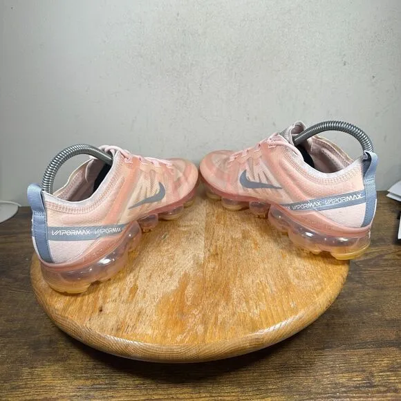 Nike Air Vapormax 2019‎ Pink Silver Women's Size 8.5 Sneakers Shoes CQ9703-600