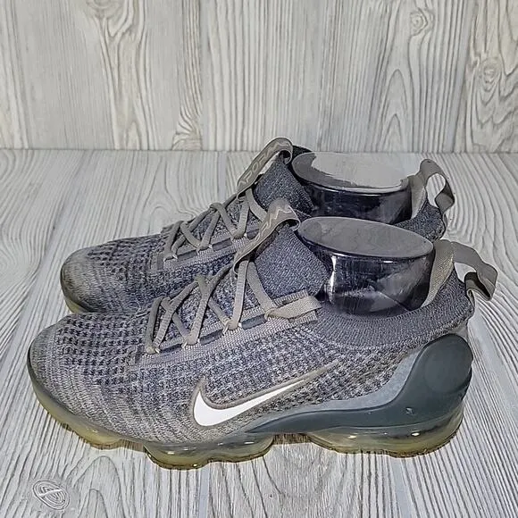 Nike Air VaporMax GS Grey Sneakers, Kids Size 4 Youth, Womens 5.5