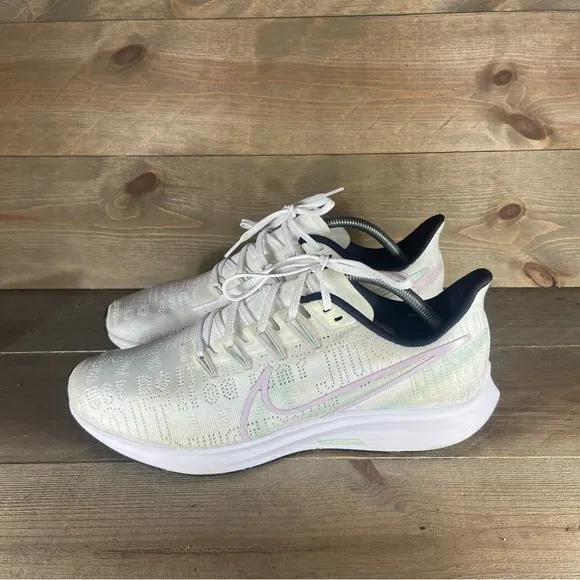 Nike air zoom Pegasus 36 premium Womens size 10 shoes white running sneakers