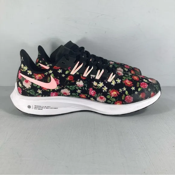 Nike Air Zoom Pegasus 36 Running Shoes AT4096-001 Sneakers Floral Youth 5