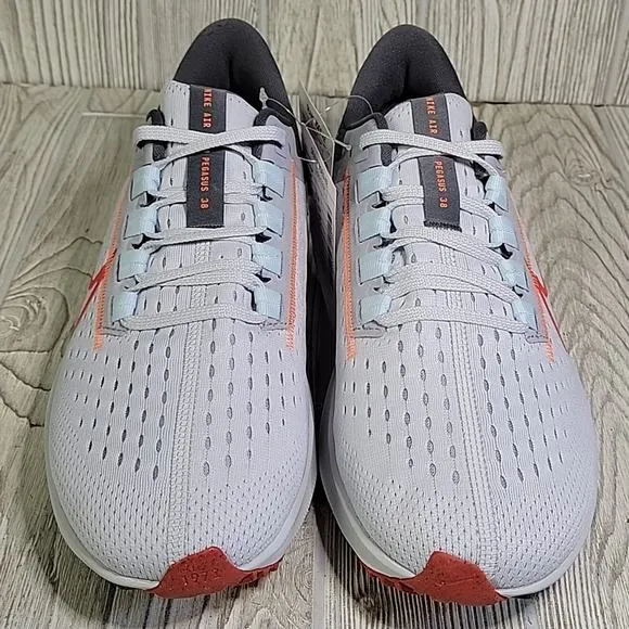 Nike Air Zoom Pegasus 38 Pure Platinum Athletic Sneakers Mens Size 10 NEW