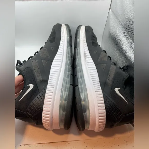 Nike AirMax Genome Mens black sneakers size 15