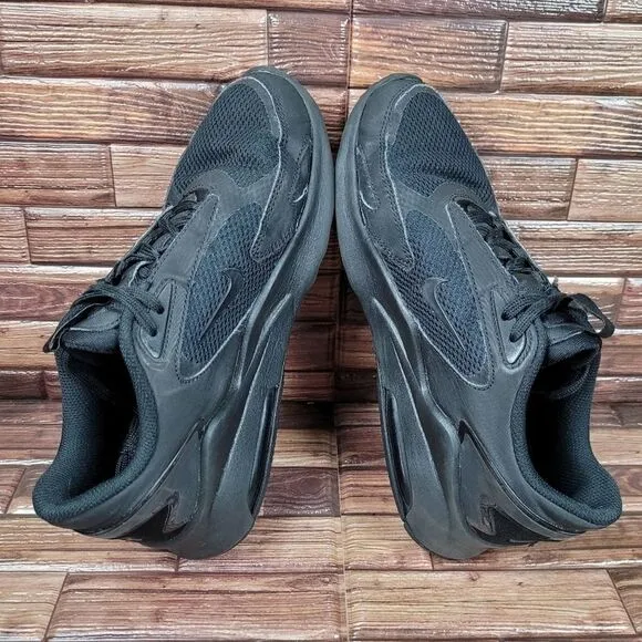 Nike Air Max Bolt Triple Black Running Athletic Sneakers Womens Size 8.5