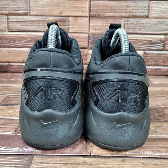 Nike Air Max Bolt Triple Black Running Athletic Sneakers Womens Size 8.5