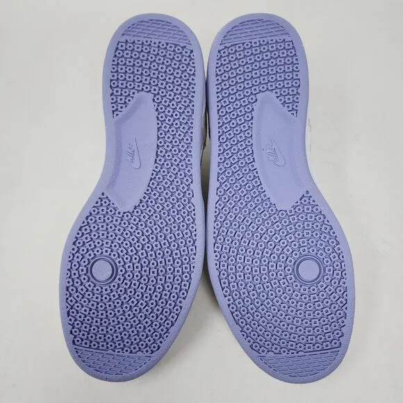 Nike Alleyoop Skateboarding Womens 9 Summit White Lavender Gym Running Sneakers