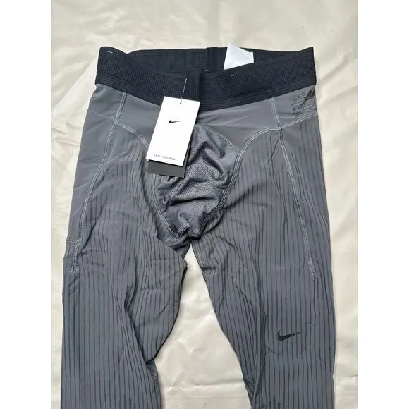 Nike A.P.S. Men's Small Dri-FIT ADV Iron Grey Versatile Tights DR1890-068 NEW