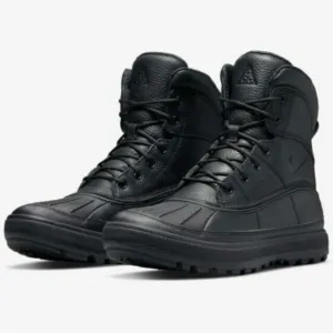 Nike Black Rain &amp; Snow Boots with Waterproof Design