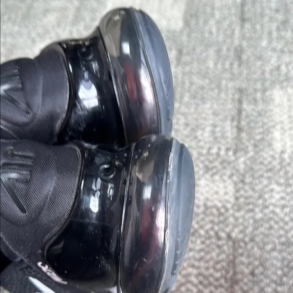 Nike Black Sneakers with Textured Design