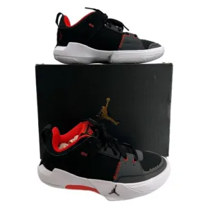 Nike Black White Air Jordan One Take 5 Sneakers | Size 6Y