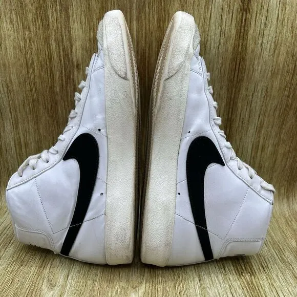 Nike Blazer Mid '77 Men's Size 11‎ White Black Sail Sneakers Shoes BQ6806-100