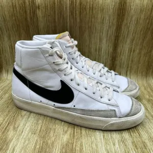 Nike Blazer Mid '77 Men's Size 11‎ White Black Sail Sneakers Shoes BQ6806-100