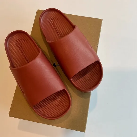 Nike Calm Slide, Rugged Orange, Women's Sandals, Slip-On, Summer Ready, …