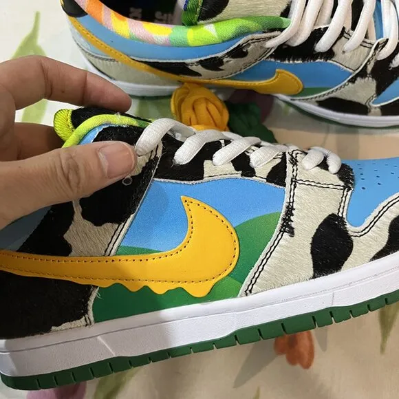 Nike Dunk Low Cow Print Sneakers