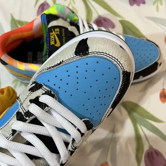 Nike Dunk Low Cow Print Sneakers