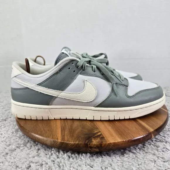 Nike Dunk Low Retro Mica Green White Casual Daily Sneakers Mens 13 DV7212-300