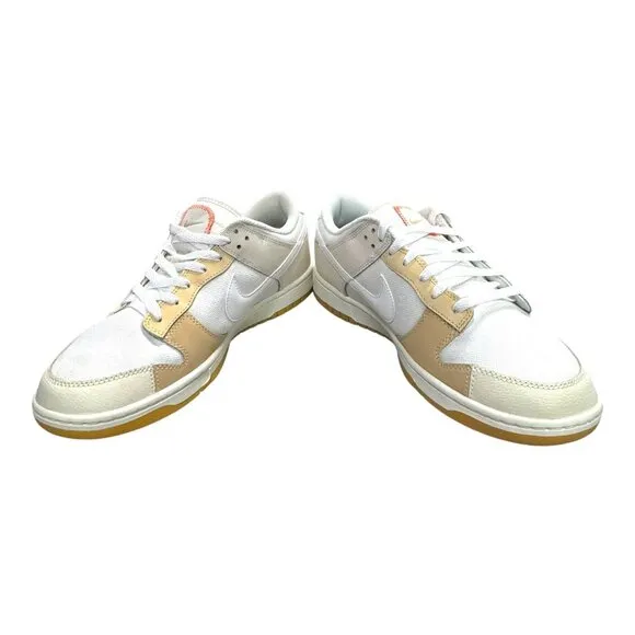 Nike Dunk Low SE White Sail Sanddrift FJ5475-100 Size 11 Sneakers Shoes New Box