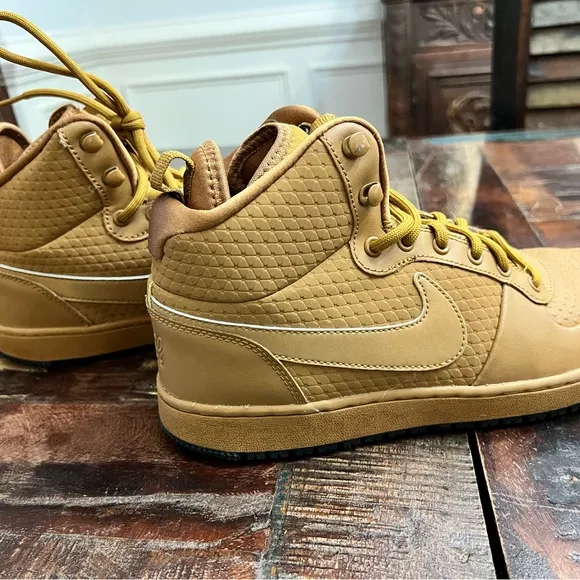 NIKE Ebernon Mid Winter ‘Wheat’ waterproof Men's Tan High-Top Sneakers