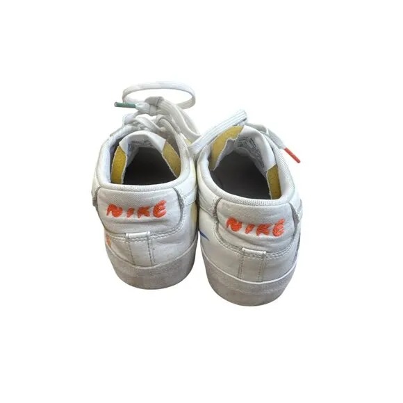 Nike Flyleather Blazer Low Mayumi Yamase Mens Sneakers White Size 9.5 SKU8188