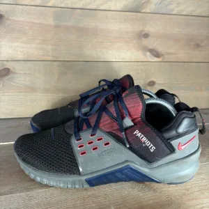 nike free metcon 2 mens size 10 shoes black patriots athletic sneakers