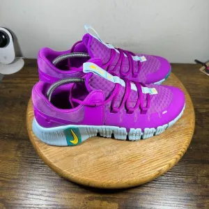Nike Free Metcon 5 Purple White Women's Size‎ 11.5 Shoes Sneakers DV3950-501