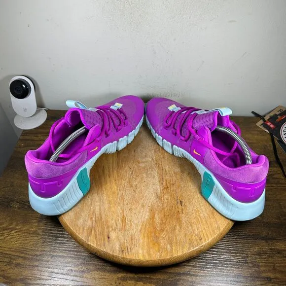 Nike Free Metcon 5 Purple White Women's Size‎ 11.5 Shoes Sneakers DV3950-501