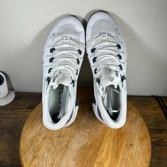 Nike Free Metcon 5 White Bright Mandarin Shoes Sneakers Men's Size 11 DV3949-101