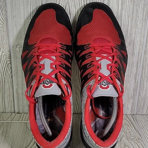 Nike Free Trainer Flywire 5.0 OSU Ohio State Buckeyes Athletic Sneakers Men 11.5