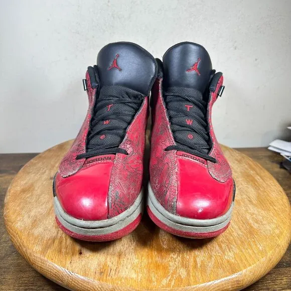 Nike Jordan Dub Zero Toro Bravo Red 311046-600 Shoes Sneakers Mens Size‎ 9