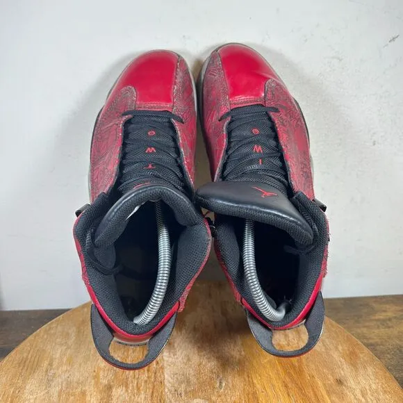 Nike Jordan Dub Zero Toro Bravo Red 311046-600 Shoes Sneakers Mens Size‎ 9