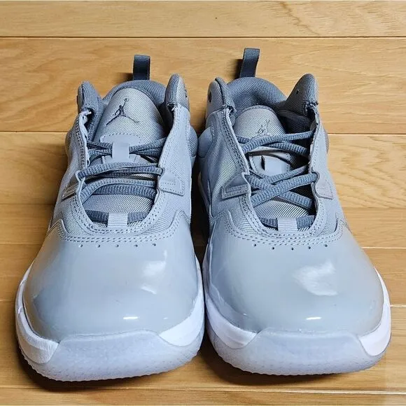 Nike Jordan Stay Loyal 3 GS Wolf Cool Grey White Basketball Shoes FB9922 012