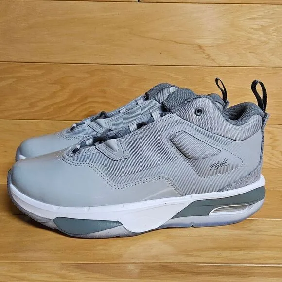 Nike Jordan Stay Loyal 3 GS Wolf Cool Grey White Basketball Shoes FB9922 012