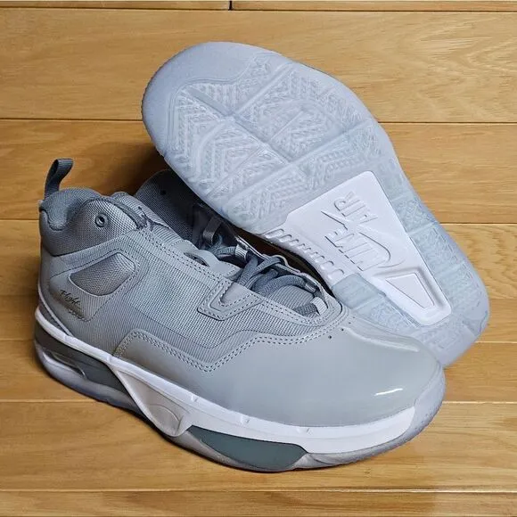 Nike Jordan Stay Loyal 3 GS Wolf Cool Grey White Basketball Shoes FB9922 012