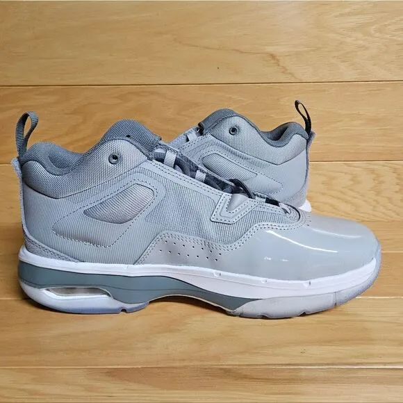Nike Jordan Stay Loyal 3 GS Wolf Cool Grey White Basketball Shoes FB9922 012