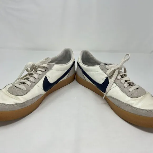 Nike Killshot 2 Mens Size 9.5 White Blue Leather Shoes Sneakers 432997-107 Gum