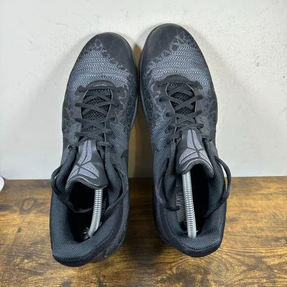 Nike Kobe Mamba Rage Triple Black‎ Rare 908972-002 Shoes Sneakers Men's Size 12