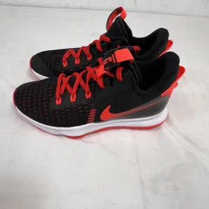 Nike LeBron Witness 5 Basketball Shoes Black Red Sneakers  Mens Size 11