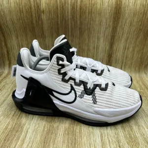 Nike LeBron Witness 6 TB Men's Size 12 White Black Sneakers Shoes DO9843-100