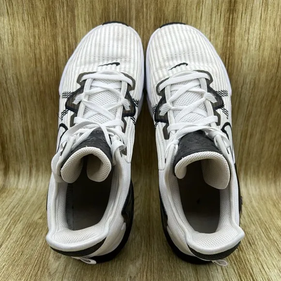 Nike LeBron Witness 6 TB Men's Size 12 White Black Sneakers Shoes DO9843-100